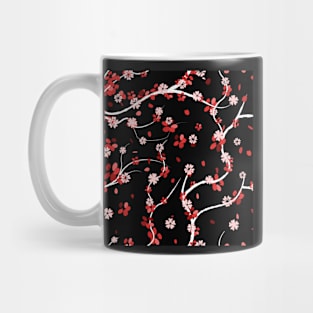 Japanese cherry blossom pattern Mug
